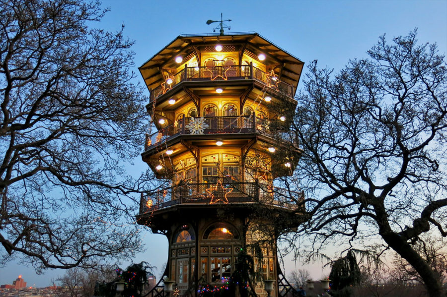 Pagoda at Patterson Park